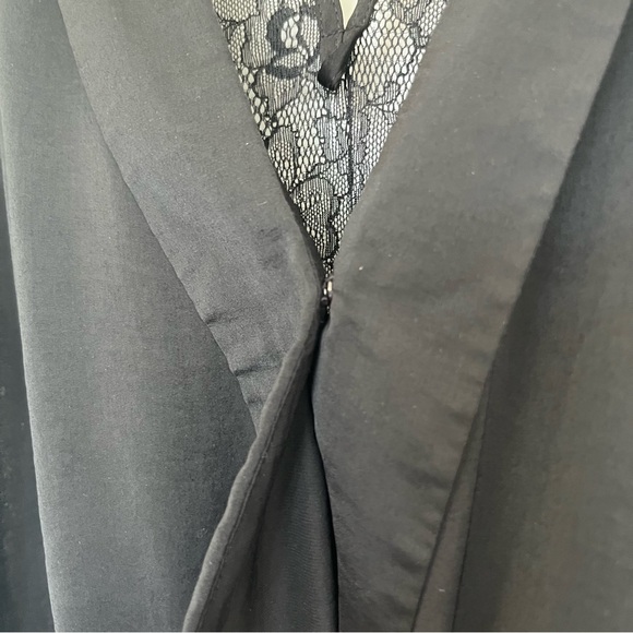 Ark & Co Sleeveless Wide Leg Jumpsuit Size Medium Tall in Black - Picture 7 of 12